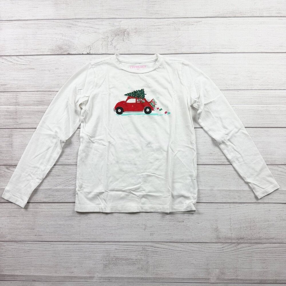Crewcuts Holiday Christmas Car Graphic Shirt